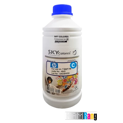 جوهر یک لیتری اسکای پلاتر برای دستگاه HP T610 / T770 آبی