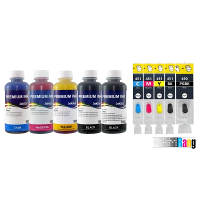 کارتریج قابل شارژ جوهرافشان کانن 450-451