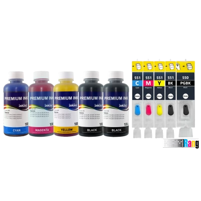 کارتریج قابل شارژ جوهرافشان کانن 550-551