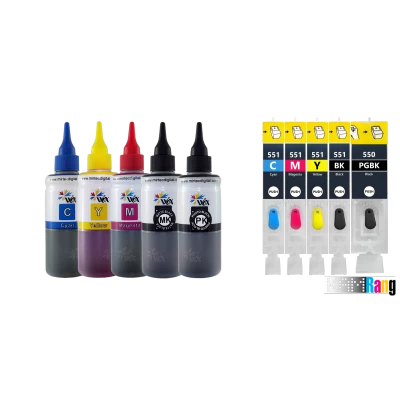 کارتریج قابل شارژ جوهرافشان کانن 550-551