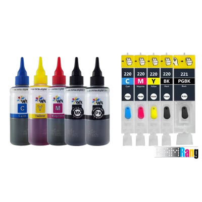 کارتریج قابل شارژ جوهرافشان کانن 220-221