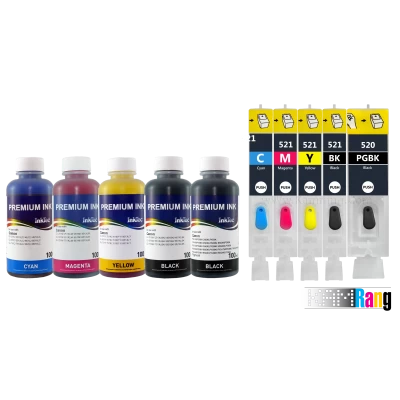 کارتریج قابل شارژ جوهرافشان کانن 520-521