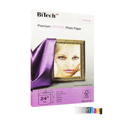 رول کریستال (لاستر) بایتک عرض 61 سانتی متر وزن 260 گرم 30 متر