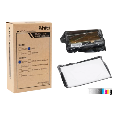 ریبون و کاغذ عکس پرینتر هایتی S420