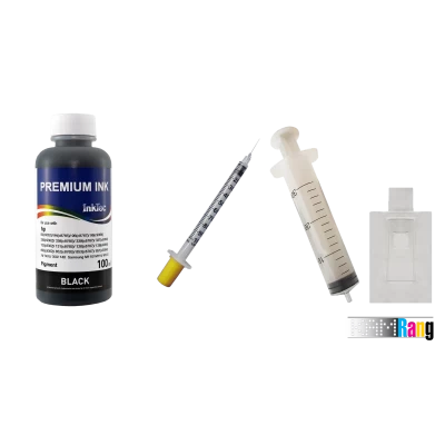 کیت شارژ کارتریج جوهرافشان اچ پی 123 مشکی