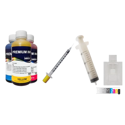 کیت شارژ جوهرافشان  اچ پی 63 رنگی