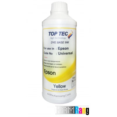 جوهر یک لیتری زرد تاپ تک برای پرینترهای اپسون