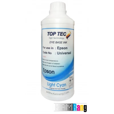 جوهر یک لیتری آبی روشن تاپ تک برای پرینترهای اپسون