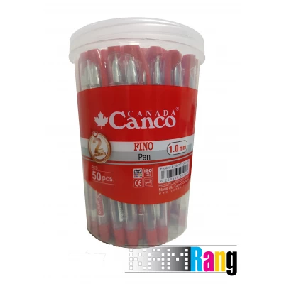 خودکار قرمز کنکو مدل FINO بسته 50تایی