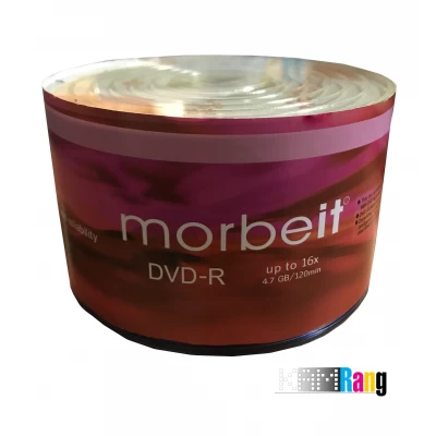 دی وی دی خام MORBIT مدل DVD-R بسته 50 تایی