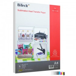 کاغذ سابلیمیشن بایتک سایز A4 وزن 100 گرم BITECH