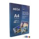 کاغذ های گلاسه مگا سایز A4 وزن 135 گرم 50 برگ