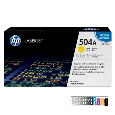 کارتریج لیزری رنگی اچ پی 504A زرد