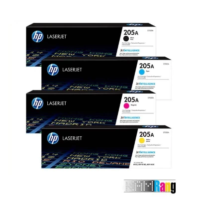کارتریج لیزری رنگی HP 205A سری کامل