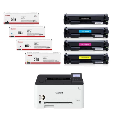 کارتریج پرینتر لیزری رنگی کانن LBP611cn سری کامل