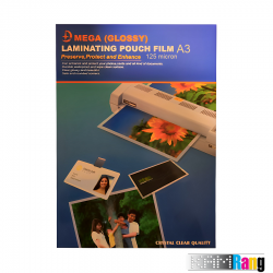 طلق پرس مگا براق 125میکرون سایز A3