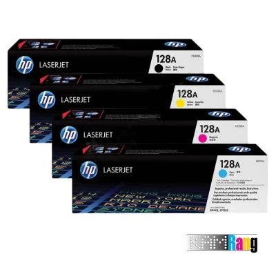 کارتریج لیزری رنگی اچ پی HP 128A سری کامل