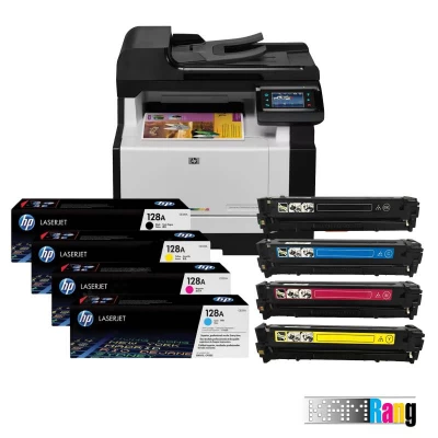 کارتریج پرینتر لیزری رنگی اچ پی HP CM1415fnw سری کامل