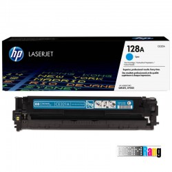 کارتریج لیزری رنگی اچ پی HP 128A آبی