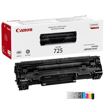 کارتریج اورجینال لیزری کانن Canon 725 مشکی