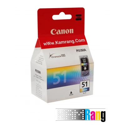 کارتریج جوهرافشان رنگی CL-51 کانن