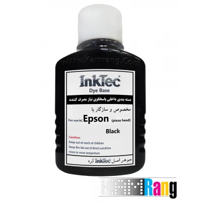 جوهر 100 میلی لیتر اینک تک داخلی مشکی برای پرینترهای اپسون