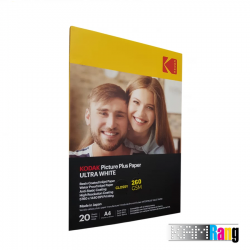 کاغذ های گلاسه کداک سایز A4 وزن 260 گرم 20 برگ