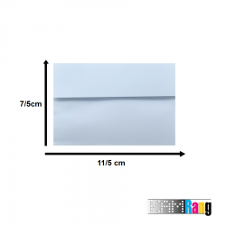پاکت عکس پرسنلی سایز 7X11 سفید 200 تایی