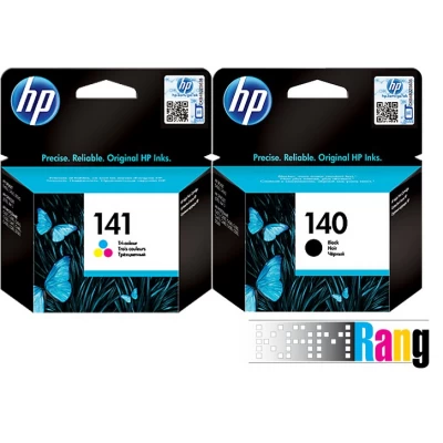 کارتریج جوهرافشان  HP 140_141 مشکی و رنگی