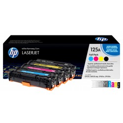کارتریج لیزری رنگی HP 125A سری کامل