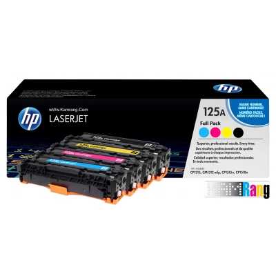 کارتریج لیزری رنگی HP 125A سری کامل