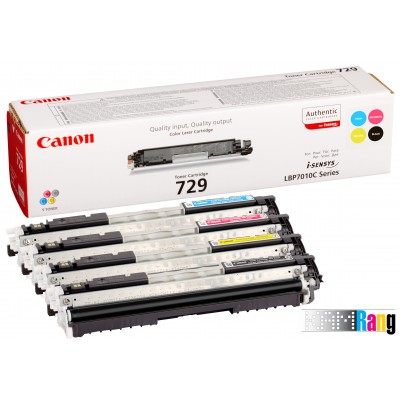 تونر کارتریج رنگی کانن Canon 729 سری چهار رنگ