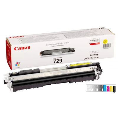 کارتریج لیزری کانن 729 زرد