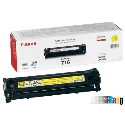 کارتریج لیزری کانن 716 زرد