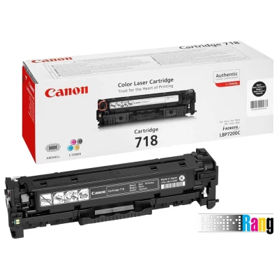 کارتریج لیزری کانن 718 مشکی