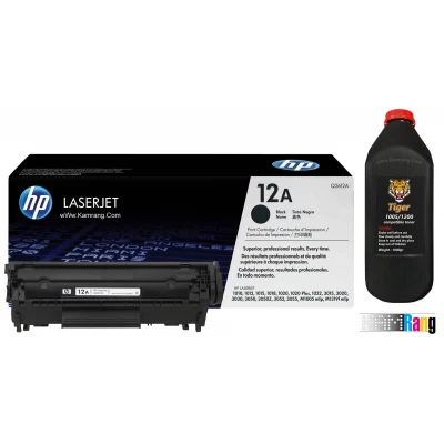 کارتریج لیزری HP 12A مشکی