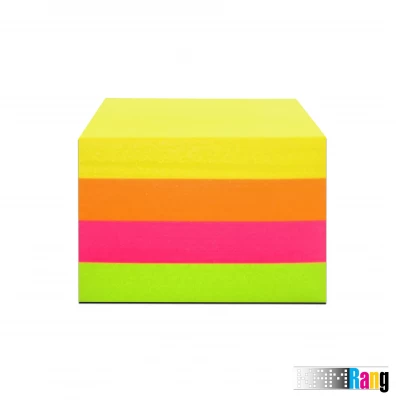 کاغذ یادداشت چسب دار پنج رنگ سایز 5.5x5.5
