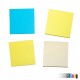 کاغذ یادداشت چسب دار چهار رنگ سایز 7.5x7.5