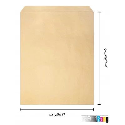 پاکت اداری A4 رنگ نخودی
