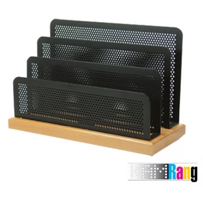 جای پاکت نامه چوب و فلز