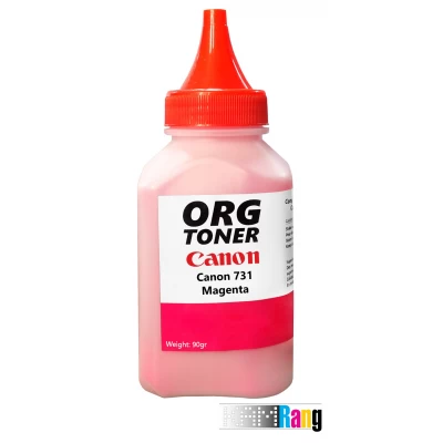 تونر شارژ 80 گرمی کارتریج لیزر رنگی کانن 731 قرمز
