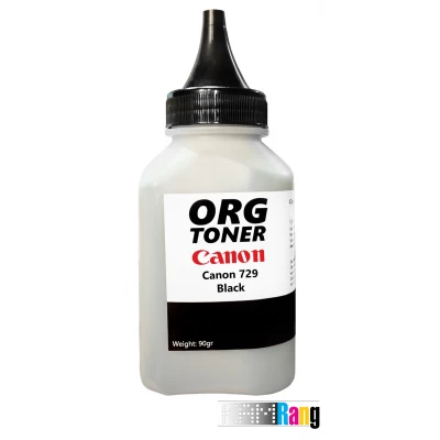 تونر شارژ 80 گرمی کارتریج لیزر رنگی کانن 729 مشکی