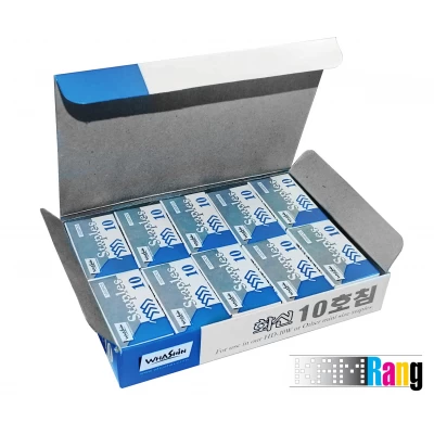 سوزن منگنه واشین سايز 10 - بسته 1000 عددي