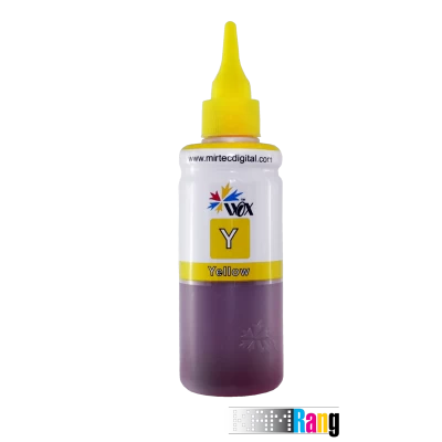 جوهر 100 میلی لیتر Wox زرد برای پرینترهای Epson