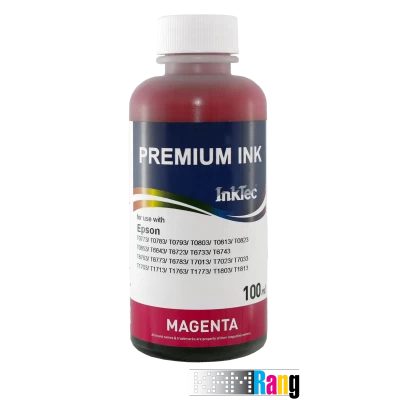 جوهر 100میلی لیتر InkTec قرمز برای پرینترهای Epson