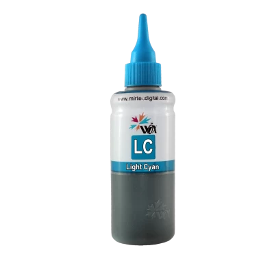 جوهر 100 میلی لیتر Wox آبی روشن برای پرینترهای Epson