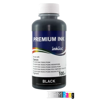 جوهر 100میلی لیتر InkTec پیگمنت مشکی برای پرینترهای Canon