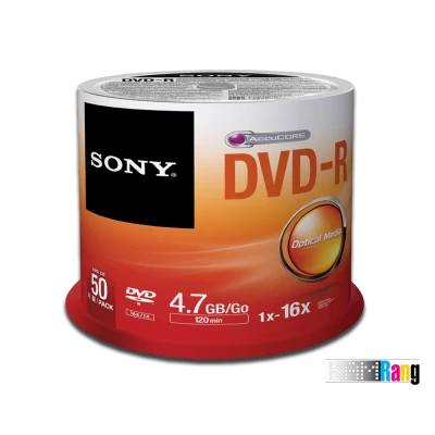 دی وی دی خام سونی 50 عددی