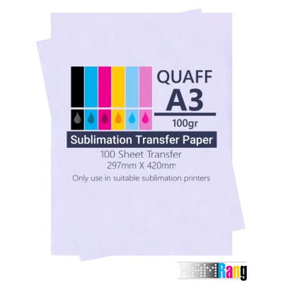 کاغذ سابلیمیشن کووآف  100 گرم سایز A3