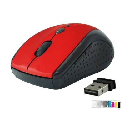 ماوس بی سیم لاجتیک رنگ قرمز کد M-501